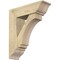 Ekena Millwork Imperial Traditional Rough Sawn Bracket w/ Offset Brace, Douglas Fir, 8"W x 26"D x 30"H BKT0806X26X30IMP01RDF - alternate 1